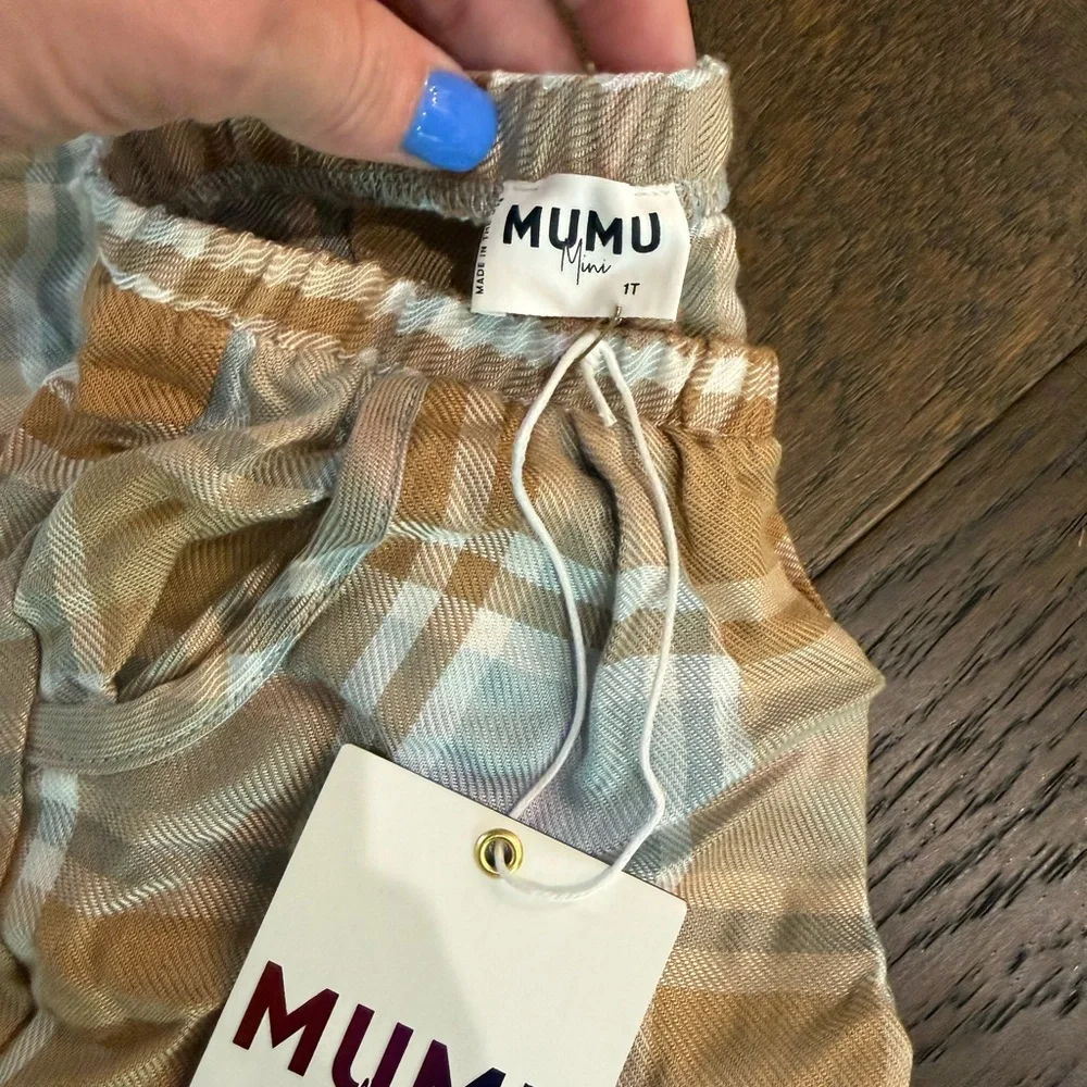 Show me your mumu toddler set. 1T NWT. Have matching mini dress for mom also!